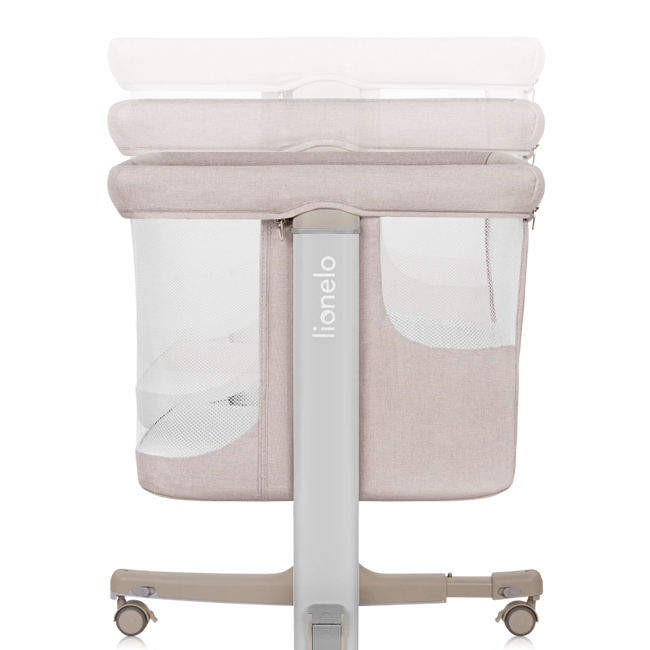 Lionelo Aurora 3 σε 1  – Λίκνο, Κούνια & Co-Sleeper Beige Cappuccino