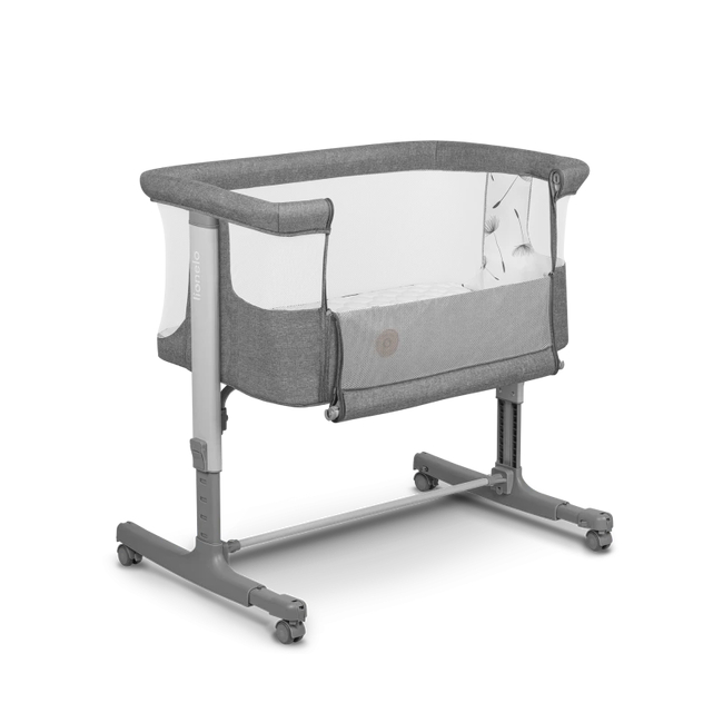Lionelo Aurora 3 σε 1  – Λίκνο, Κούνια & Co-Sleeper Grey Concrete