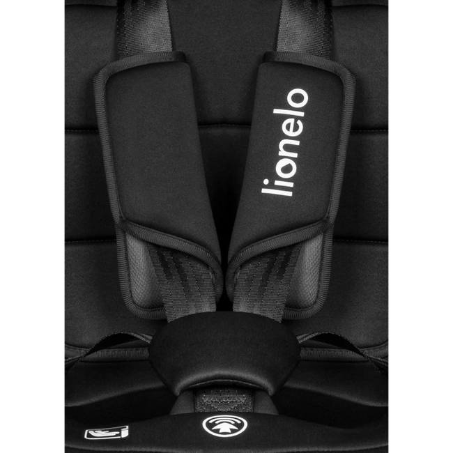 Lionelo Bastiaan i-Size 4-σε-1 360° (40-150 cm) Περιστρεφόμενο Κάθισμα Αυτοκινήτου Black Carbon