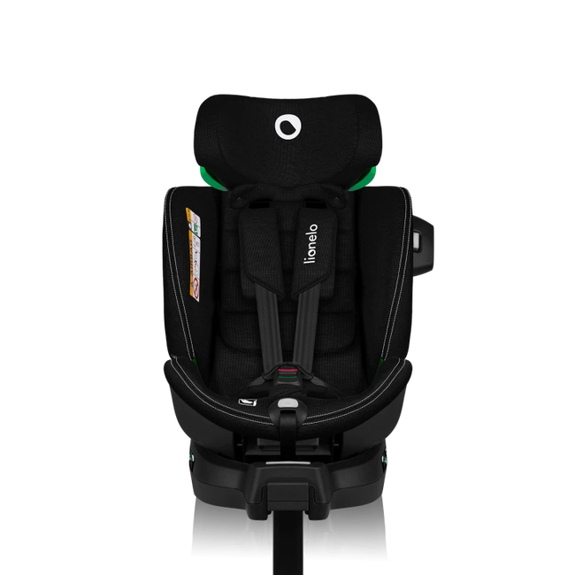 Lionelo Harmony i-Size 360° 40-150 cm Περιστρεφόμενο Κάθισμα Αυτοκινήτου Black Carbon Bamboo