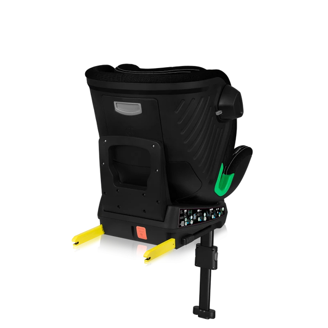 Lionelo Harmony i-Size 360° 40-150 cm Περιστρεφόμενο Κάθισμα Αυτοκινήτου Black Carbon Bamboo