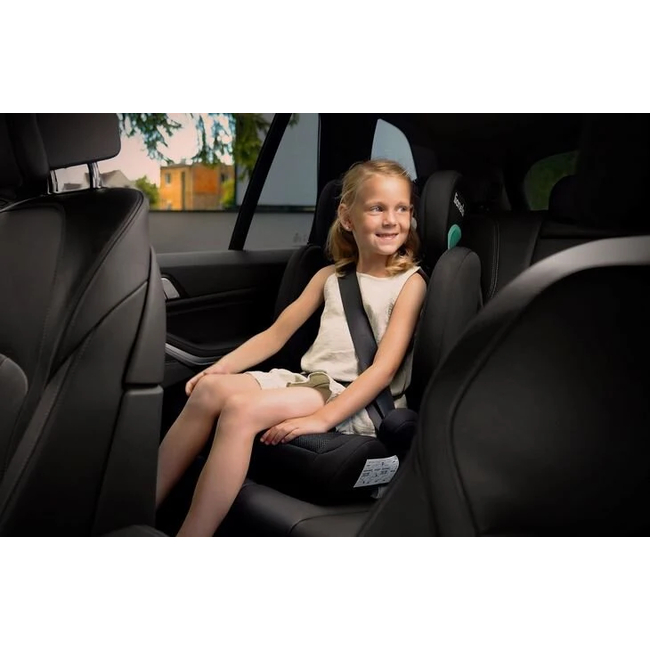 Lionelo Hugo i-Size 100–150 cm (Isofix) Κάθισμα Αυτοκινήτου Black Carbon (ΔΩΡΟ προστασία καθίσματος)