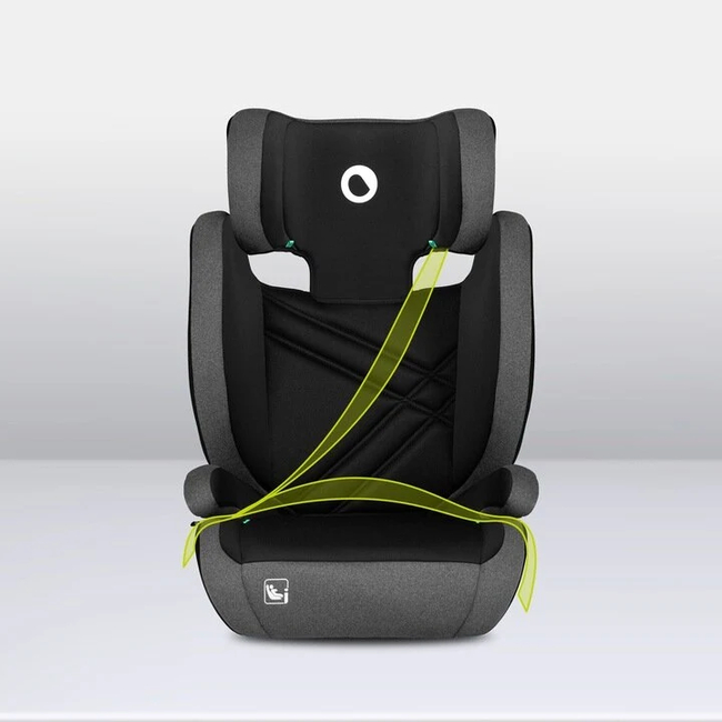Lionelo Hugo i-Size 100–150 cm (Isofix) Κάθισμα Αυτοκινήτου Black Carbon (ΔΩΡΟ προστασία καθίσματος)