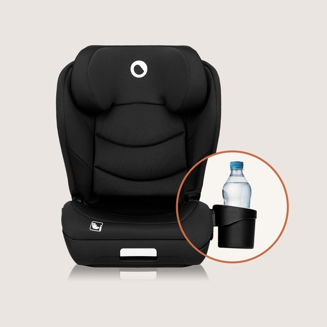 Lionelo Neal i-Size Black Carbon – Child Car Seat 100–150 cm (Isofix)