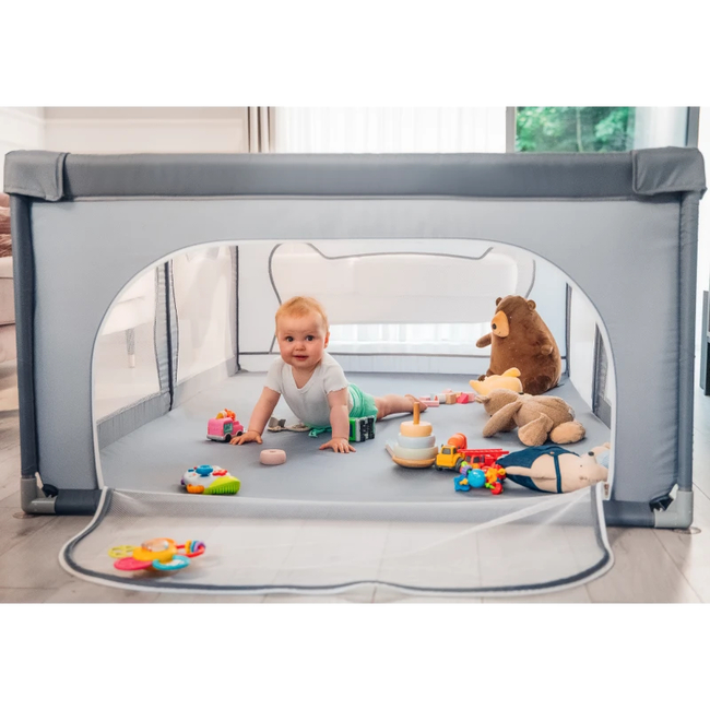Lionelo Willow Baby Playpen 187x127x68cm Beige Sand