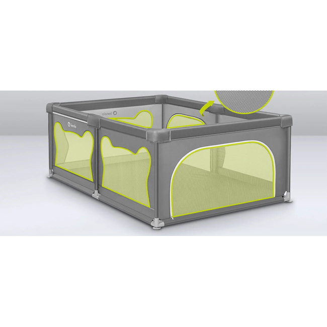 Lionelo Willow Παιδικό Πάρκο Δραστηριοτήτων 187x127x68cm Gray Congrete