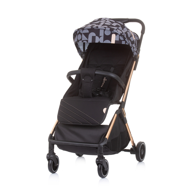 Chipolino Easy Go Stroller with Automatic Closing 0+ months Ebony LKEG02301EB