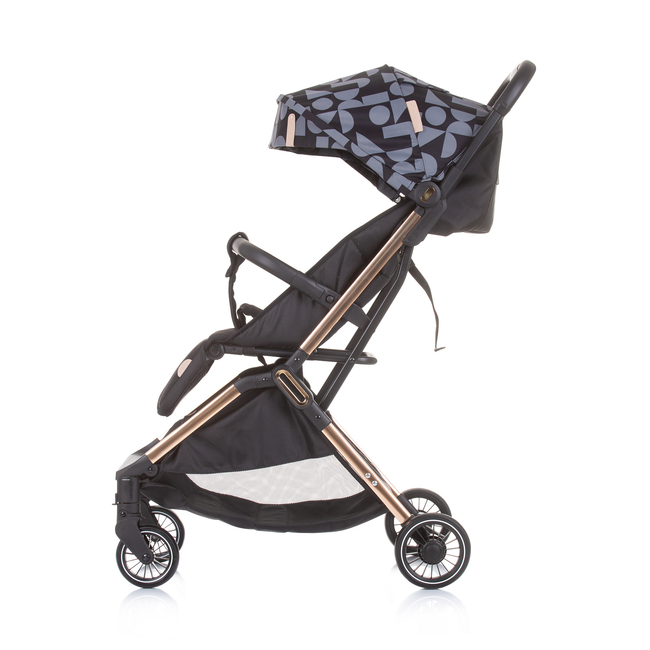 Chipolino Easy Go Stroller with Automatic Closing 0+ months Ebony LKEG02301EB