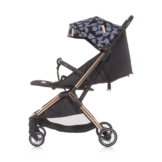 Chipolino Easy Go Stroller with Automatic Closing 0+ months Ebony LKEG02301EB