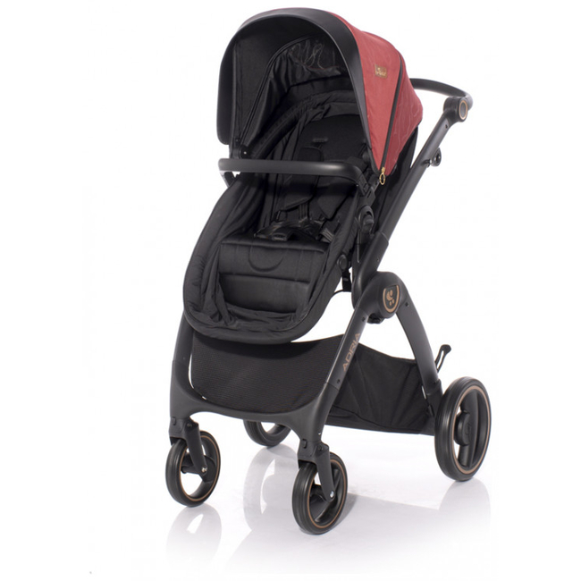 Lorelli Adria 2 in 1 Baby Stroller Black Red 10021452006