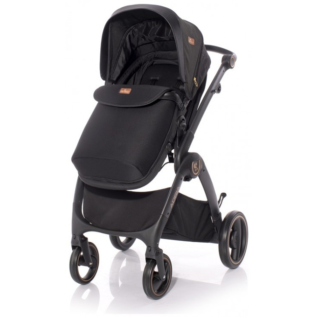 Lorelli Adria 2 in 1 Baby Stroller - Black 10021452005