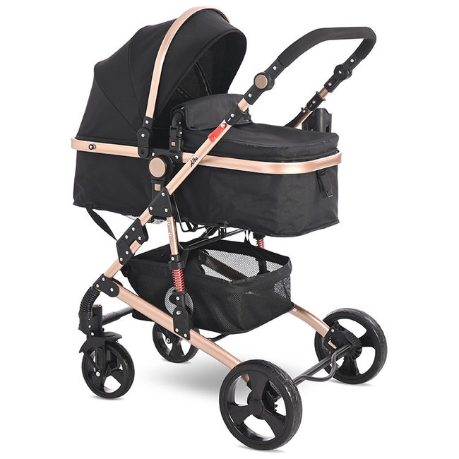 Lorelli Alba Παιδικό Πολυμορφικό Καρότσι 0+μηνών Classic Black 10021482106