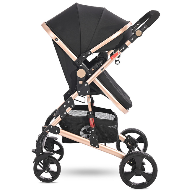 Lorelli Alba Παιδικό Πολυμορφικό Καρότσι 0+μηνών Classic Black 10021482106