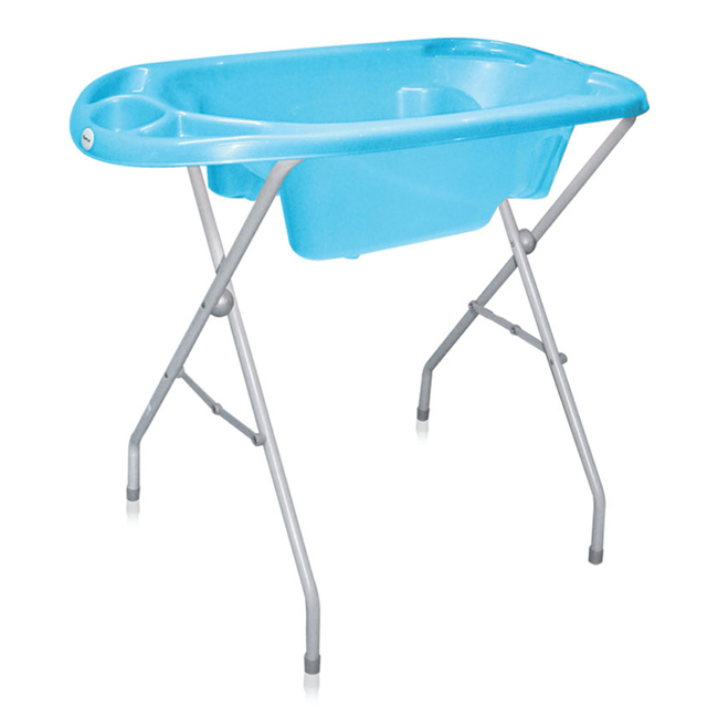Lorelli Anatomic bath tub Βρεφική μπανιέρα 100x50εκ. με πτυσσόμενη βάση Πορτοκαλί (10130050901)