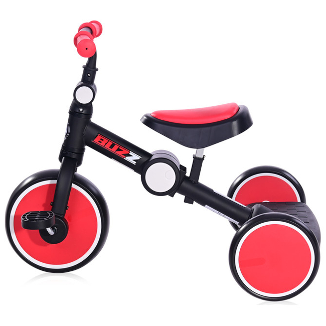 Lorelli Buzz Αναδιπλούμενο Τρίκυκλο Παιδικό Ποδήλατο 2-5 ετών Red 10050600008