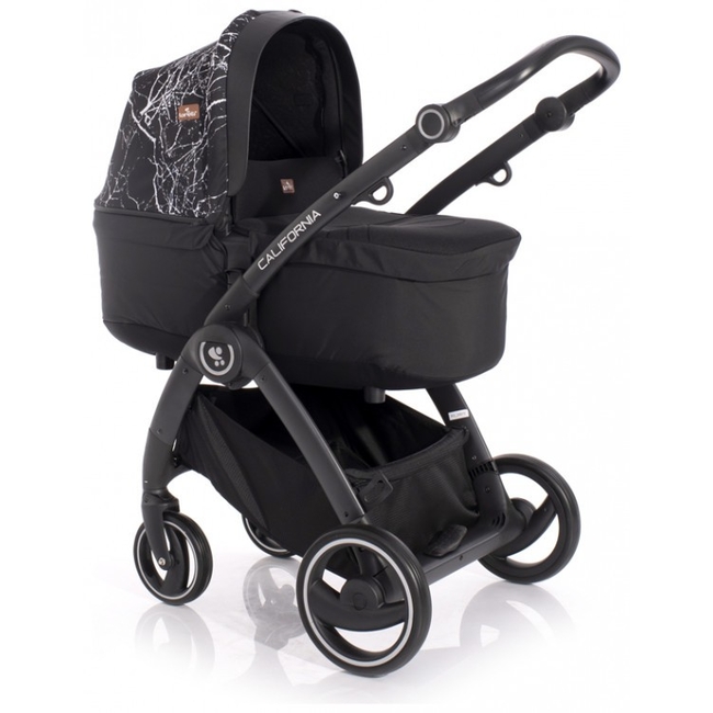 Lorelli California 2 in 1 Reversible Travel System - Black Marble (10021572098)