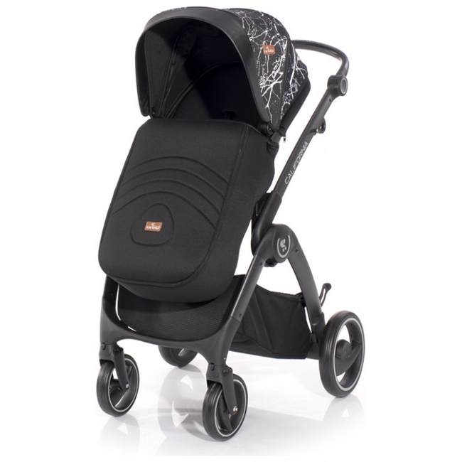 Lorelli California 2 in 1 Reversible Travel System - Black Marble (10021572098)