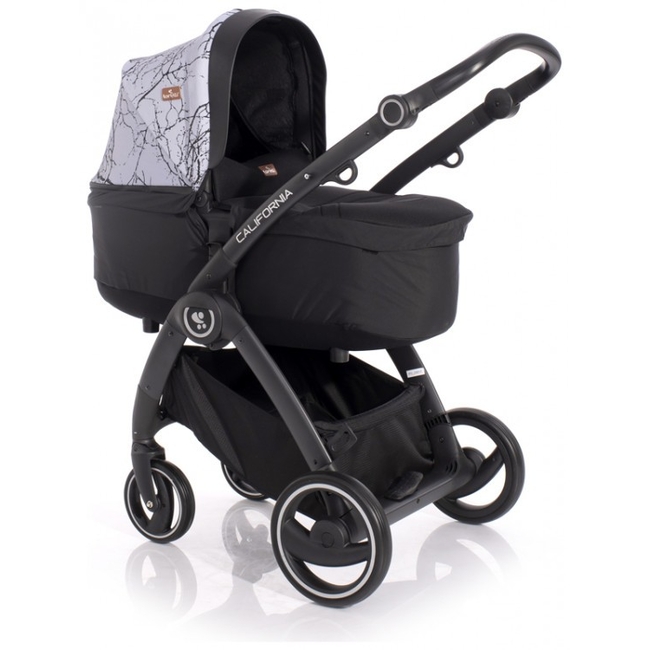 Lorelli California 2 in 1 Reversible Travel System - Grey Marble (10021572099)