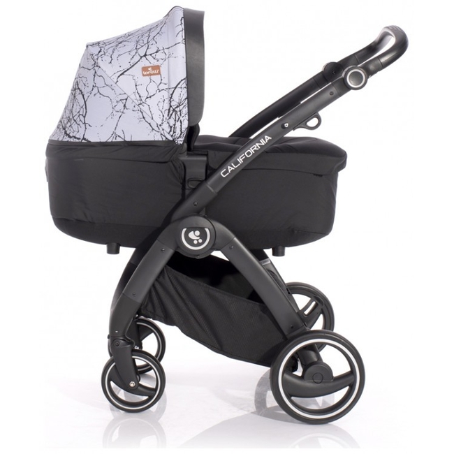 Lorelli California 2 in 1 Reversible Travel System - Grey Marble (10021572099)