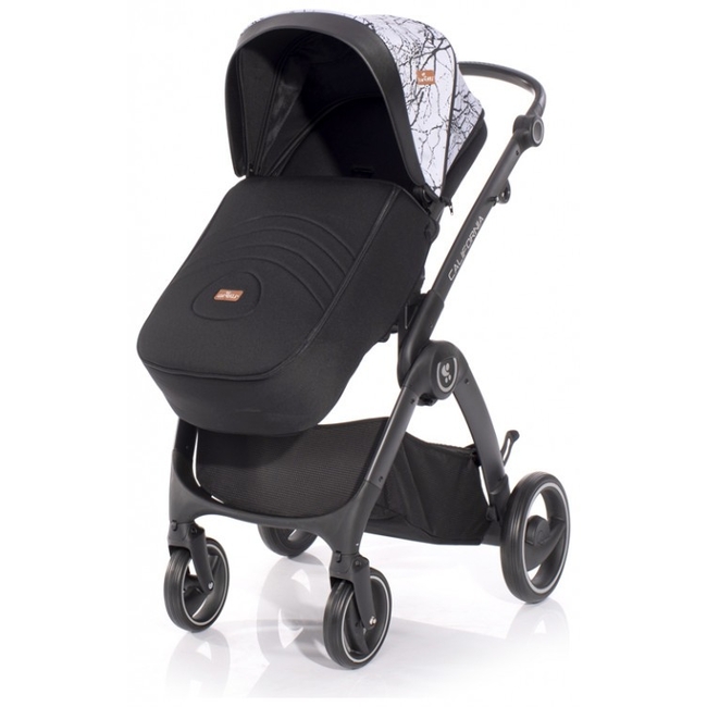 Lorelli California 2 in 1 Reversible Travel System - Grey Marble (10021572099)