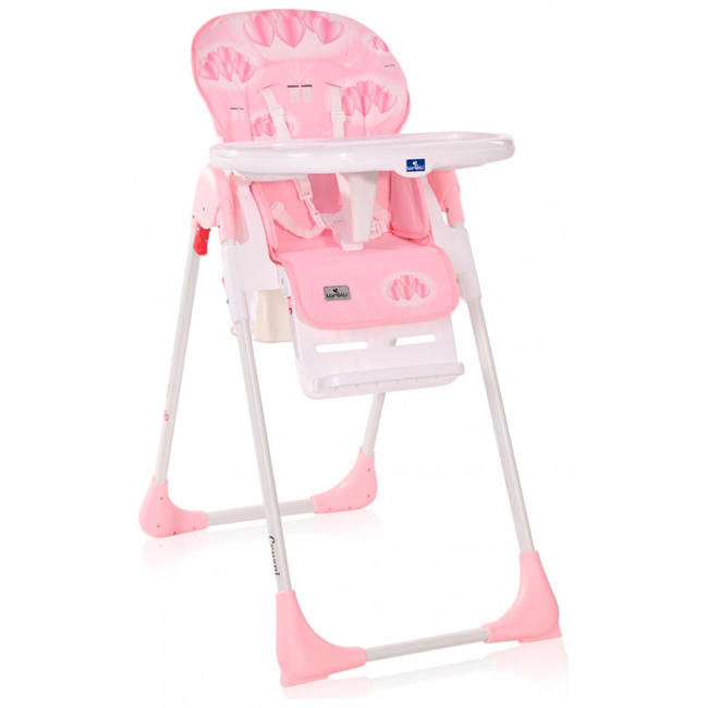 Lorelli Cryspi Children High Chair Pink Hearts 10100442111
