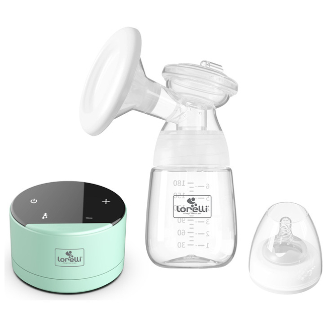 Lorelli Daily Comfort Electric Breast Pump with Bottle 180ml BPA Free Blue 10220580002
