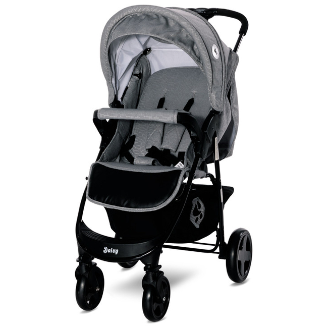 Lorelli Daisy Baby Stroller with Footmuff 6+ months Cool Grey 10021632123