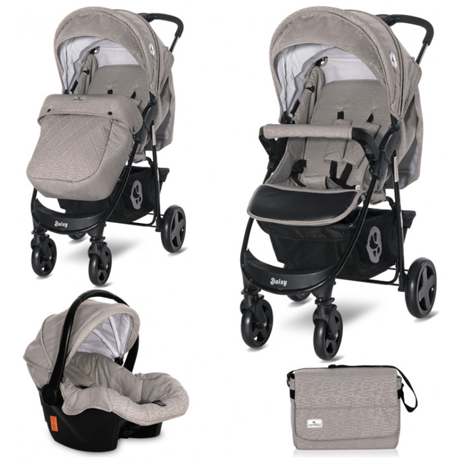 Lorelli Daisy Set 2 in 1 Baby Stroller with Car Seat 0+months String 10021642115