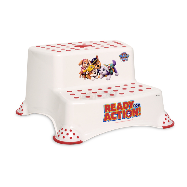 Lorelli Double Step Stool with Anti-Slip-Function Paw Patrol 10130920913