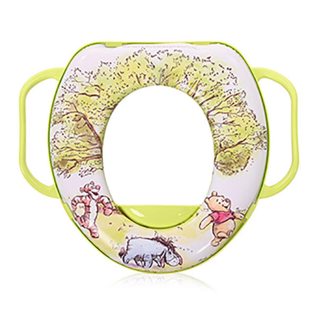 Lorelli Educational Soft Toilet Seat with Handles Bear Friends White 10130362100