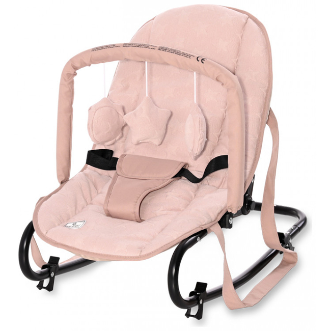 Lorelli Eliza LUXE Baby Bouncer 0+ m Cameo Rose Stars 10110162148