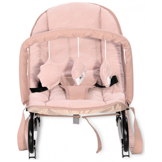 Lorelli Eliza LUXE Baby Bouncer 0+ m Cameo Rose Stars 10110162148