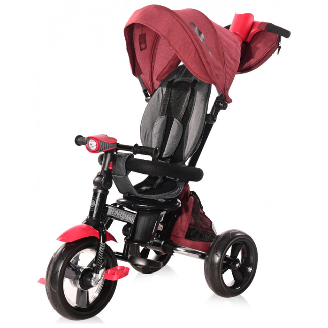 Lorelli Enduro Baby Tricycle Red Black Luxe 10050412103