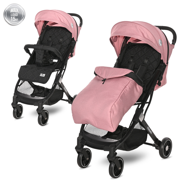 Lorelli Fiorano Baby Stroller 0+ motnhs Rose QUARTZ 10021492381