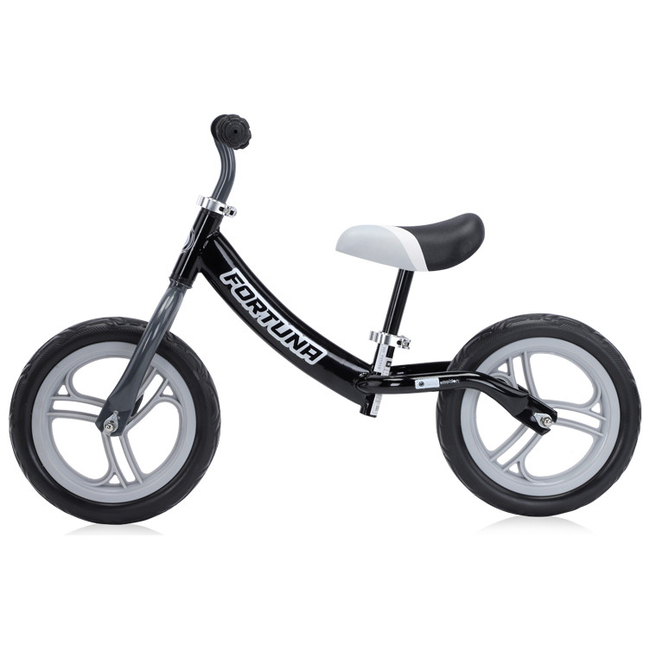 Lorelli Fortuna Ποδήλατο Ισορροπίας 2+ ετών Grey Black 10410070001 (Δωρο Μπρος Πισω Φωτα Led)