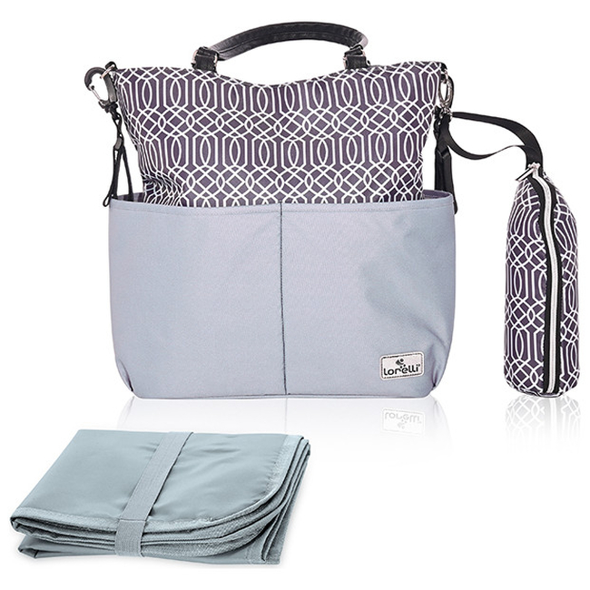 Lorelli Laura Spacious Changing Bag 43x60cm Gray 10040240001