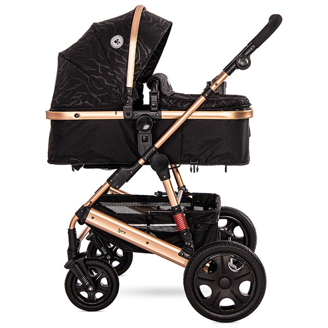 Lorelli Lora 2 in 1 Convertible Stroller Luxe Black 10021272186