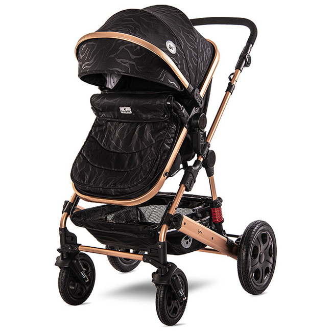 Lorelli Lora 2 in 1 Convertible Stroller Luxe Black 10021272186