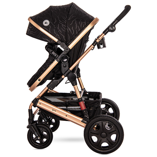 Lorelli Lora 2 in 1 Convertible Stroller Luxe Black 10021272186