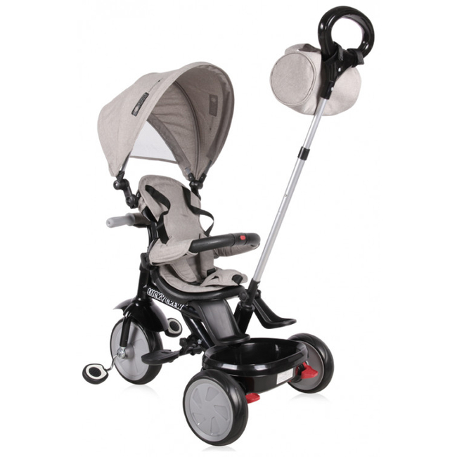 Lorelli Lucky Crew Baby Tricycle Black Grey 10050610005