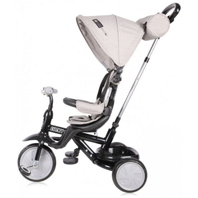 Lorelli Lucky Crew Baby Tricycle Black Grey 10050610005