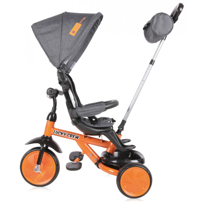 Lorelli Lucky Crew Baby Tricycle Black Orange 10050610023