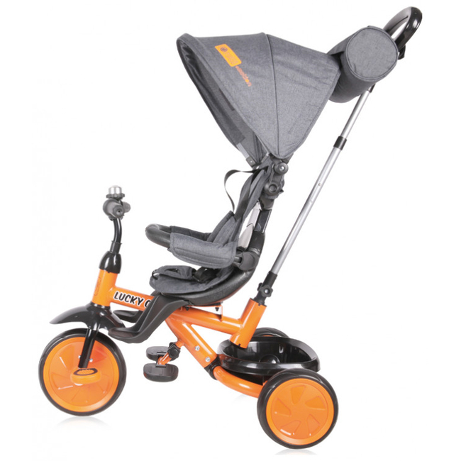 Lorelli Lucky Crew Baby Tricycle Black Orange 10050610023