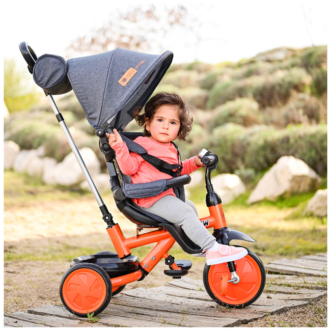 Lorelli Lucky Crew Baby Tricycle Black Orange 10050610023