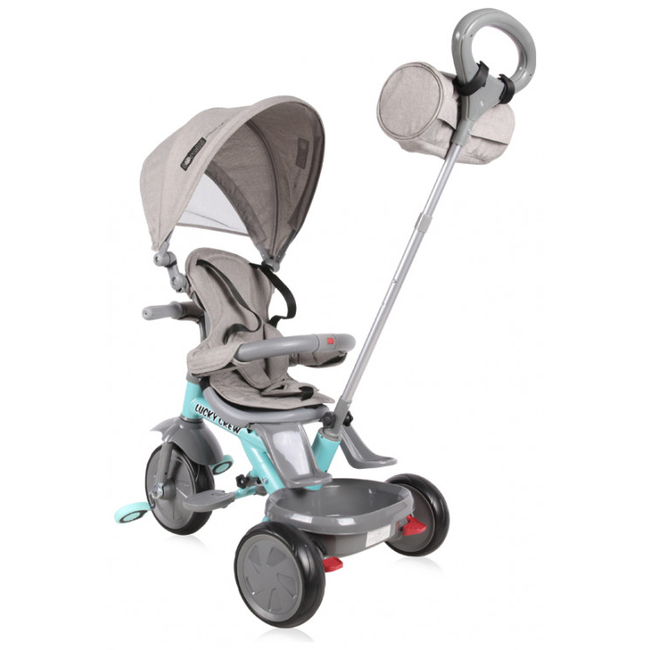 Lorelli Lucky Crew Baby Tricycle Grey Green 10050610021