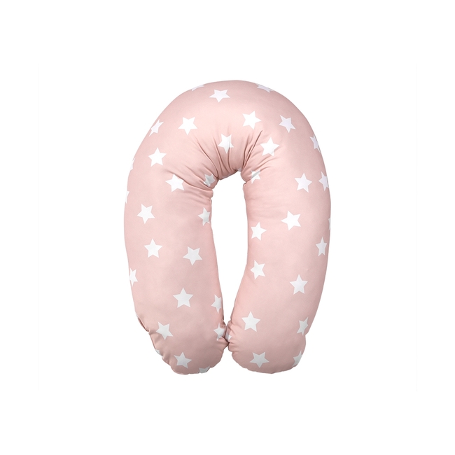 Lorelli Μαξιλάρι Θηλασμού Ranforce Stars Pale Blush – 190 cm