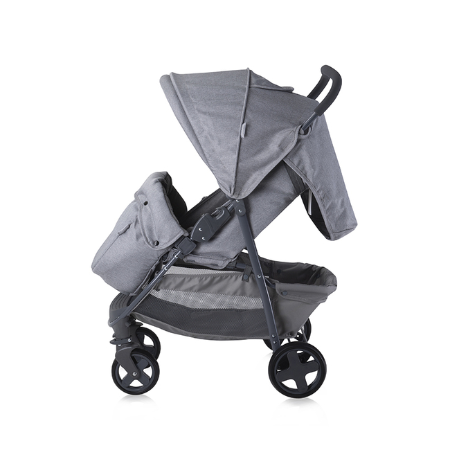 Lorelli Martina Baby Stroller with Footmuff Cool Grey 10021712386