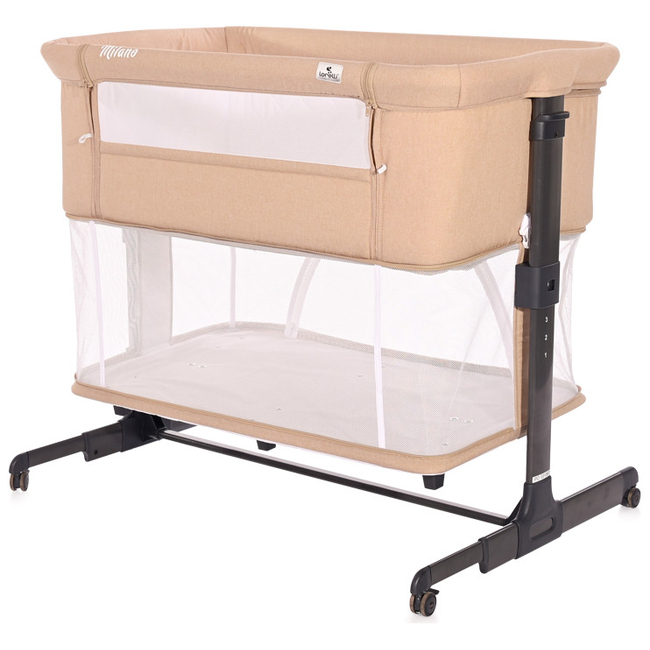 Lorelli Milano 2 in 1 Crib - Beige 10080440002