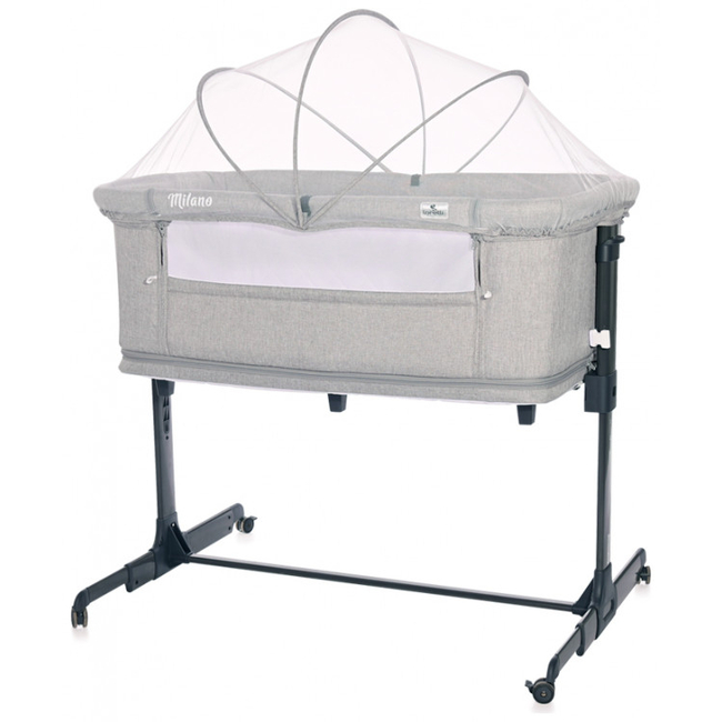 Lorelli Milano 2 in 1 Crib - Grey 10080440003