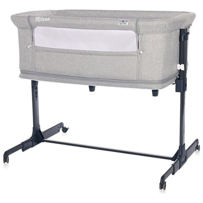 Lorelli Milano 2 in 1 Crib - Grey 10080440003